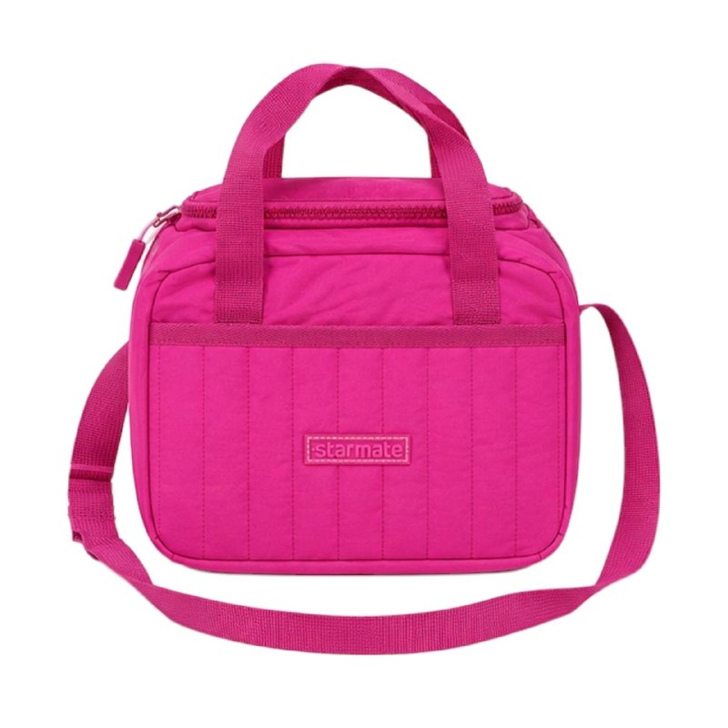 LONCHERA TERMICA CON CORREA AJUSTABLE STARMATE 24X18X13CM