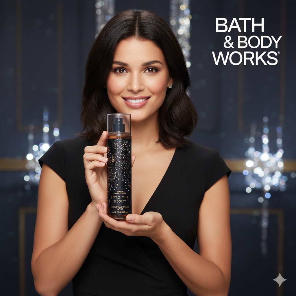 BATH & BODY WORKS SPLASH INTO THE NIGHT FINE FRAGRANCES MIST 236ML (M)