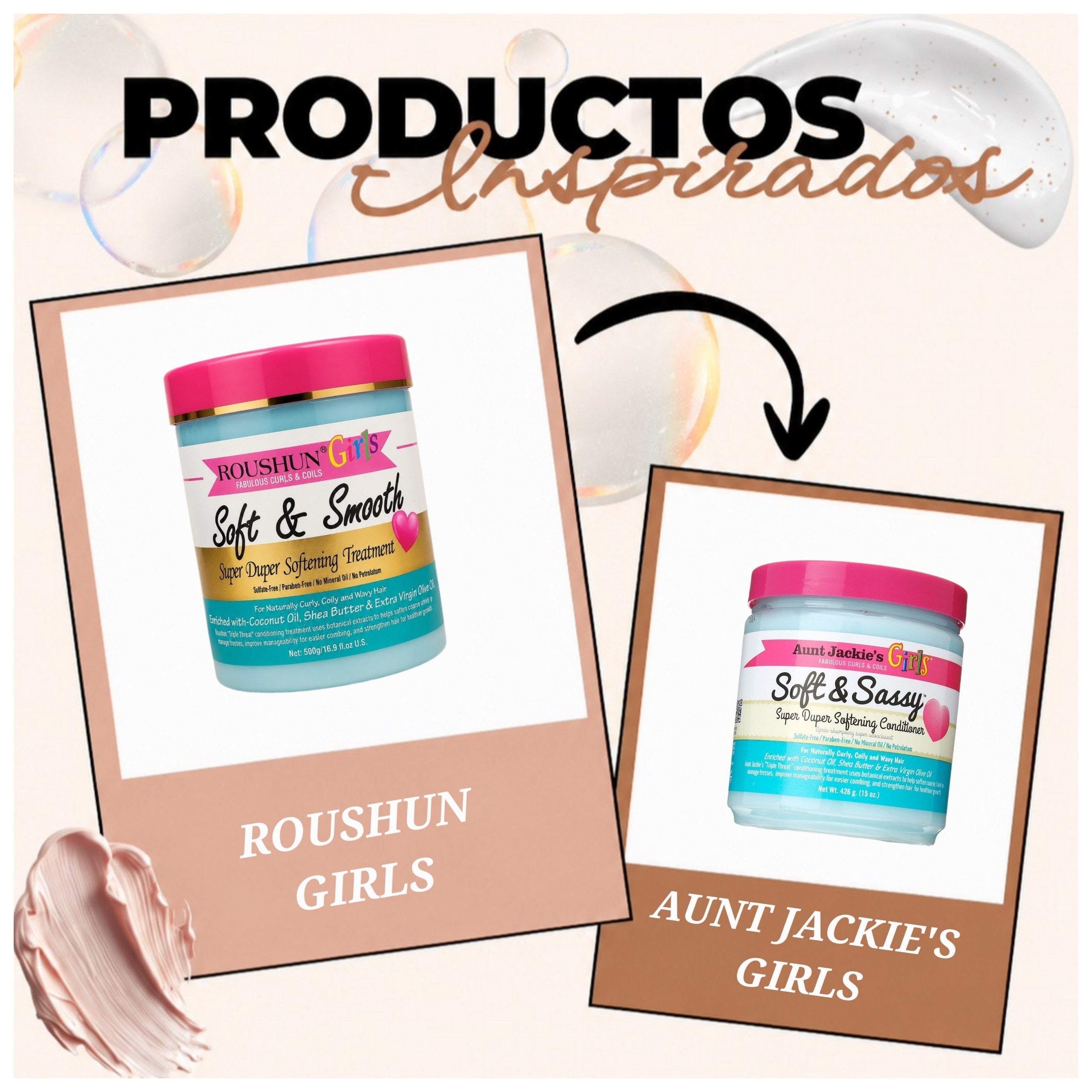 TRATAMIENTO CAPILAR APORTAR SUAVIDAD Y DISCIPLINA AL CABELLO SUAVIZAR LA SUPERFICIE CAPILAR Y A MEJORAR SU APARIENCIA ROUSHUN GIRLS 500GM