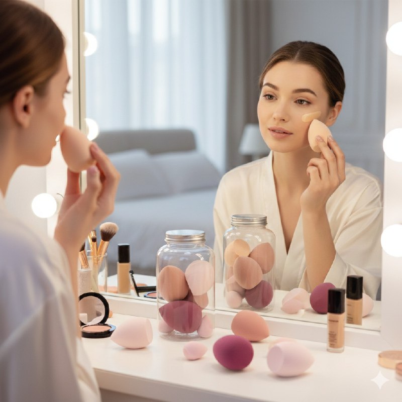SET DE ESPONJAS DE MAQUILLAJE 7UND
