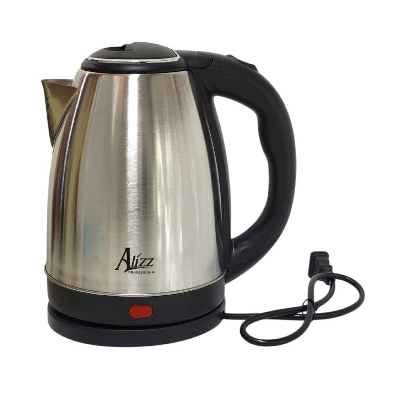 MAQUINA HERVIDOR DE AGUA ELECTRICO DE ACERO INOXIDABLE CON CAPACIDAD DE 2L, BASE GIRATORIA 360 GRADOS, LUZ LED INDICADORA ALIZZ