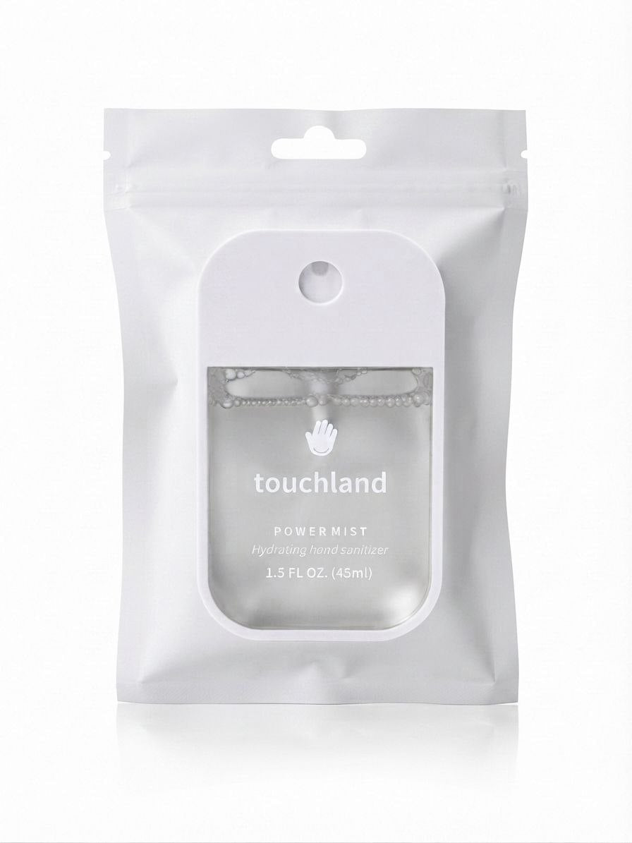 SPRAY DESINFECTANTE DE MANOS HIDRATANTE TOUCHLAND POWER 45ML