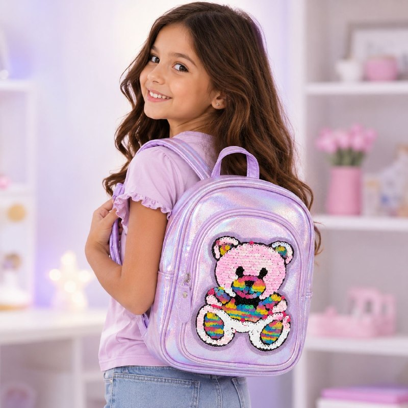 MOCHILA ECONÓMICA EVERSIBLES Y MULTICOLOR TABÚ 25X26CM