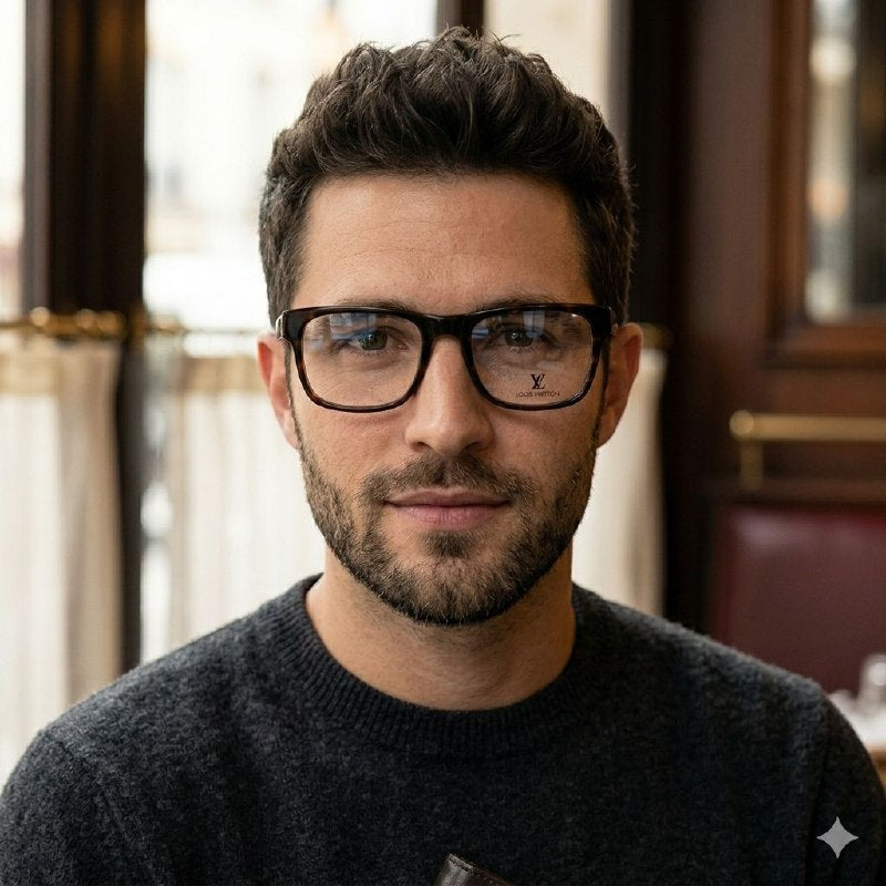LENTES ORIGINALES PARA GRADUAR PARA CABALLERO LOUIS VUITTON