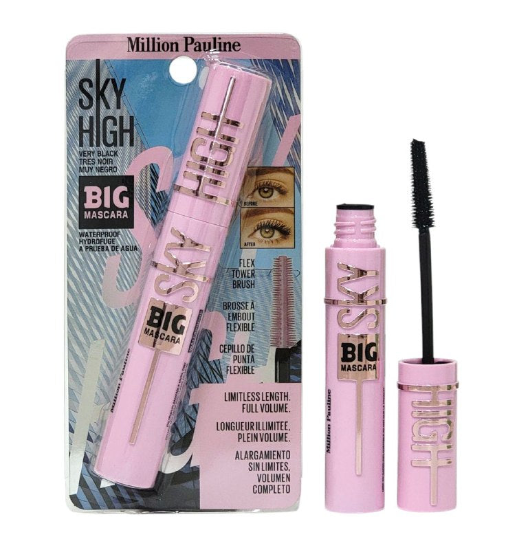 RIMEL DUPE MAYBELLINE SKY HIGH ALARGAMIENTO SIN LIMITES  A PRUEBA DE AGUA MILLION PAULINE BIG SKY HIGH 6ML