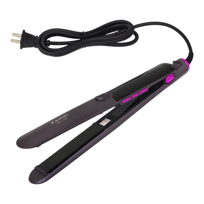 PLANCHA ALISADORA DE CABELLO KEMEI 230°C