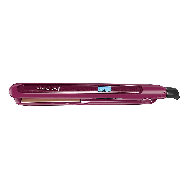 PLANCHA PARA EL CABELLO DE TRIPLE FUSION QUERATINA, ARGAN Y MACADAMIA MAS BRILLO Y MENOS FRIZZ REMINGTON