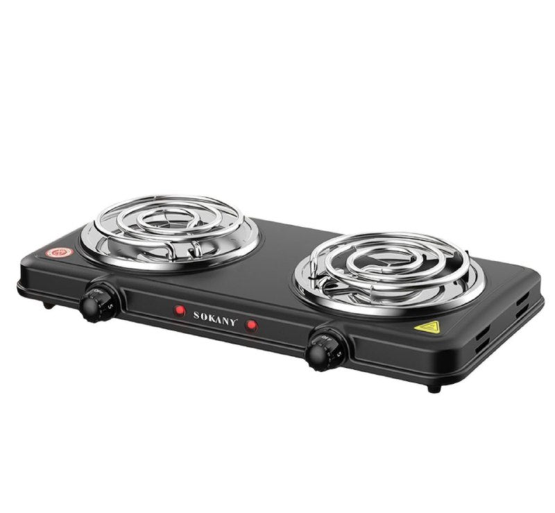 MAQUINA ESTUFA ELECTRICA, GRAN POTENCIA DE FUEGO 2000W, MULTIPLES OPCIONES DE COCCION, POTENCIA AJUSTABLE SOKANY SK-5110