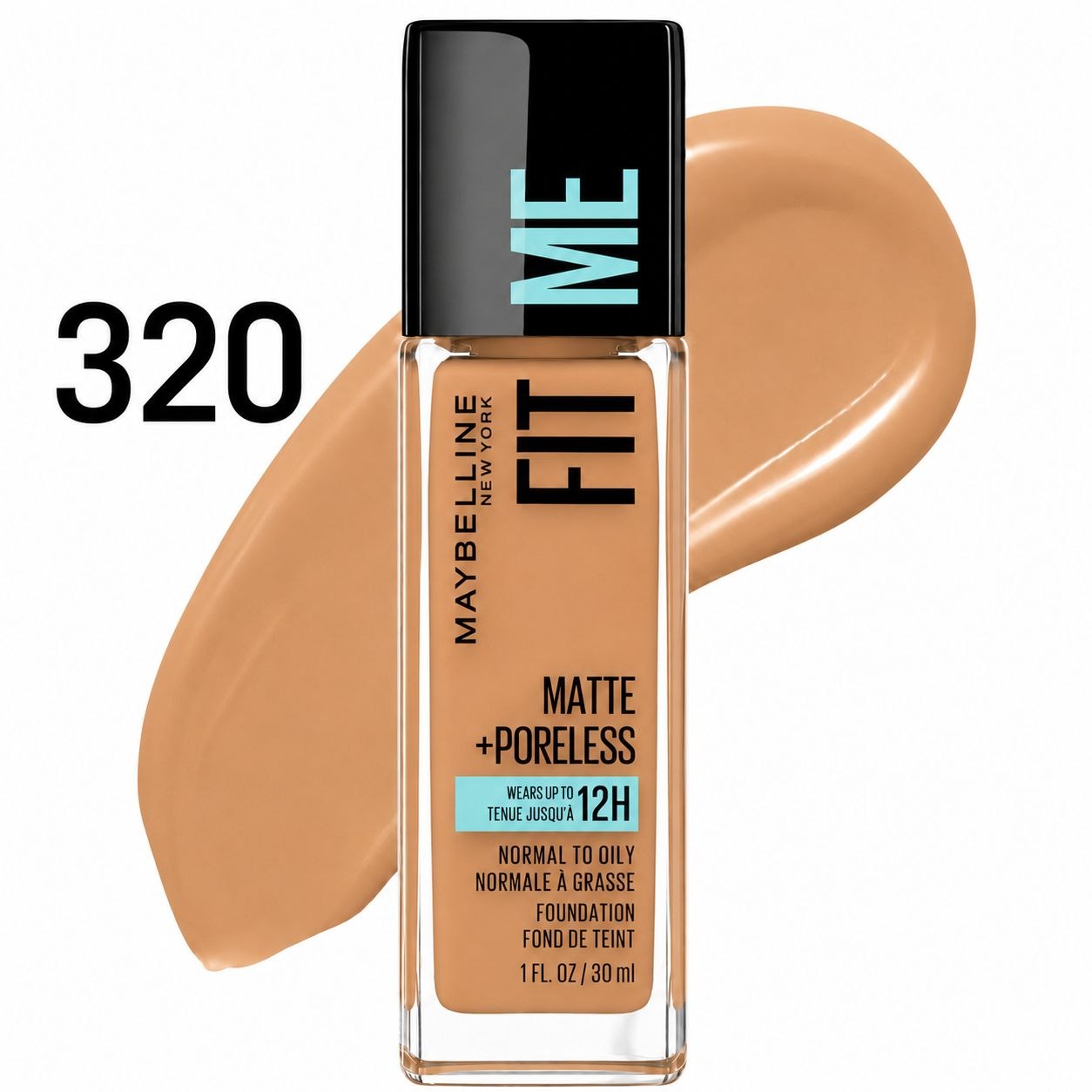 BASE DE MAQUILLAJE FIT ME MATTE 310 SUN BEIGE MAYBELLINE NEW YORK 30ML