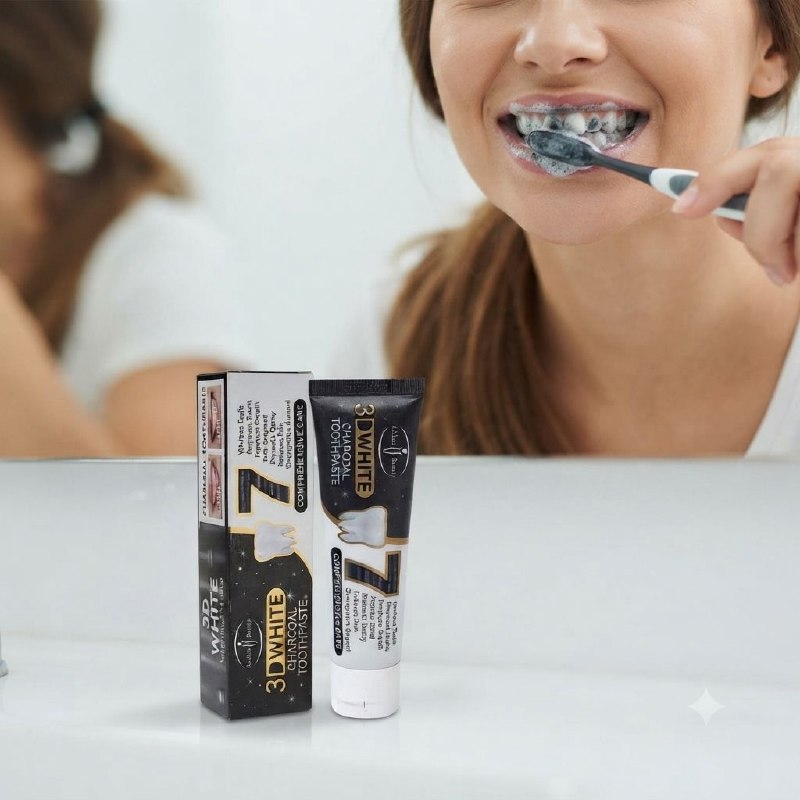 PASTA DE DIENTES BLANQUEADORA DE CARBON ACTIVADO AICHUN BEAUTY