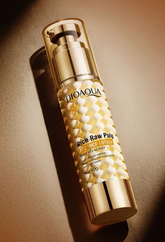 CREMA CORPORAL HIDRATANTE E ILUMINADORA CON ESENCIA DE PULPA CRUDA DE ARROZ PIEL BIOAQUA 60G