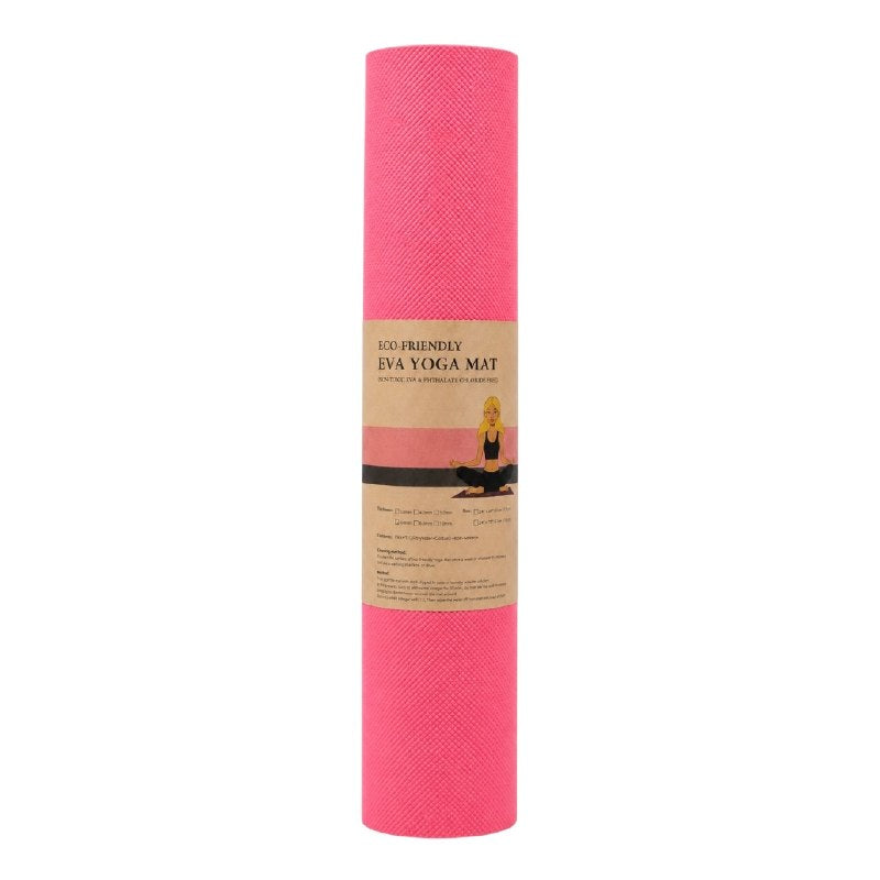 ALFOMBRA TAPETE PARA EJERCICIO, YOGA O PILATES LIGERO Y FLEXIBLE 61X173CM