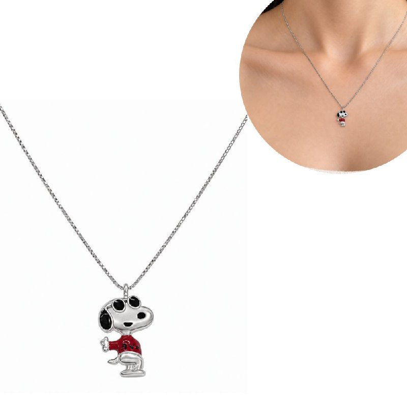 DIJE DE PLATA 9.25 CON DISEÑO DE SNOOPY 4.1G