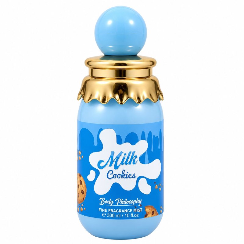 BODY PHILOSOPHY MILK COOKIES 300ML (M) (AROMA SIMILAR GRANDEUR TUBBEES COOKIES & CREAM)