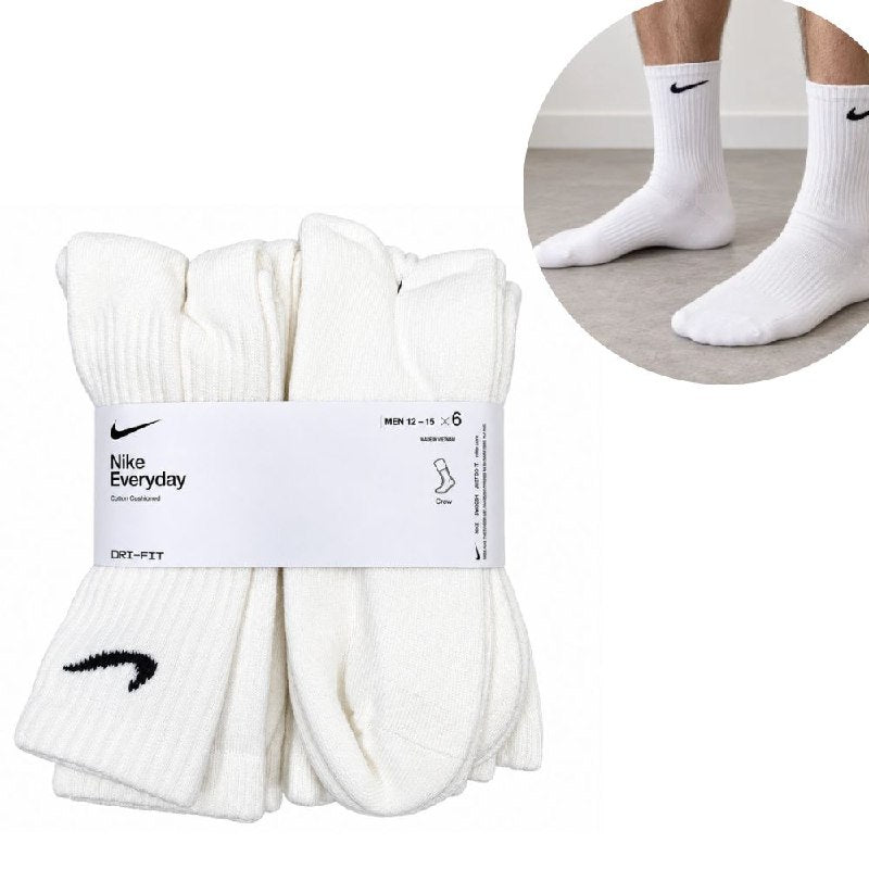 CALCETA ALTA ORIGINAL NIKE PARA HOMBRE 6 PARES