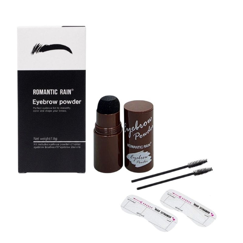 POLVO PARA CEJAS KIT DE CEJAS PERFECTO PARA DAR COLOR Y FORMA ROMANTIC RAIN 3 TONOS 1.8G