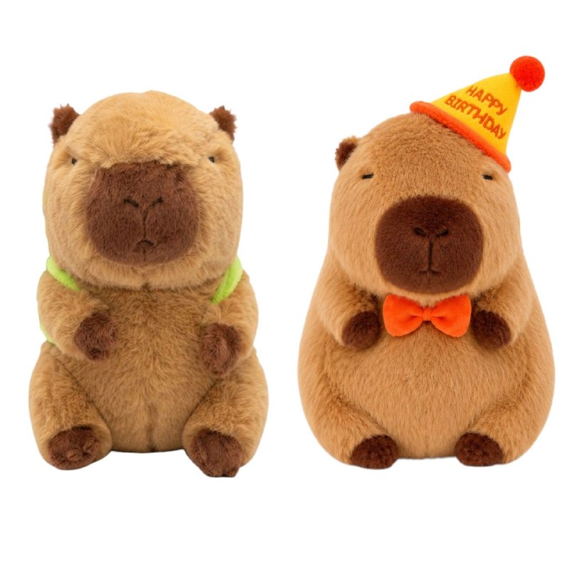 PELUCHES EN FORMA DE CABIPARA TERNURA Y LA NATURALEZA TRANQUILA FELPA SUAVE Y DE ALTA CALIDAD