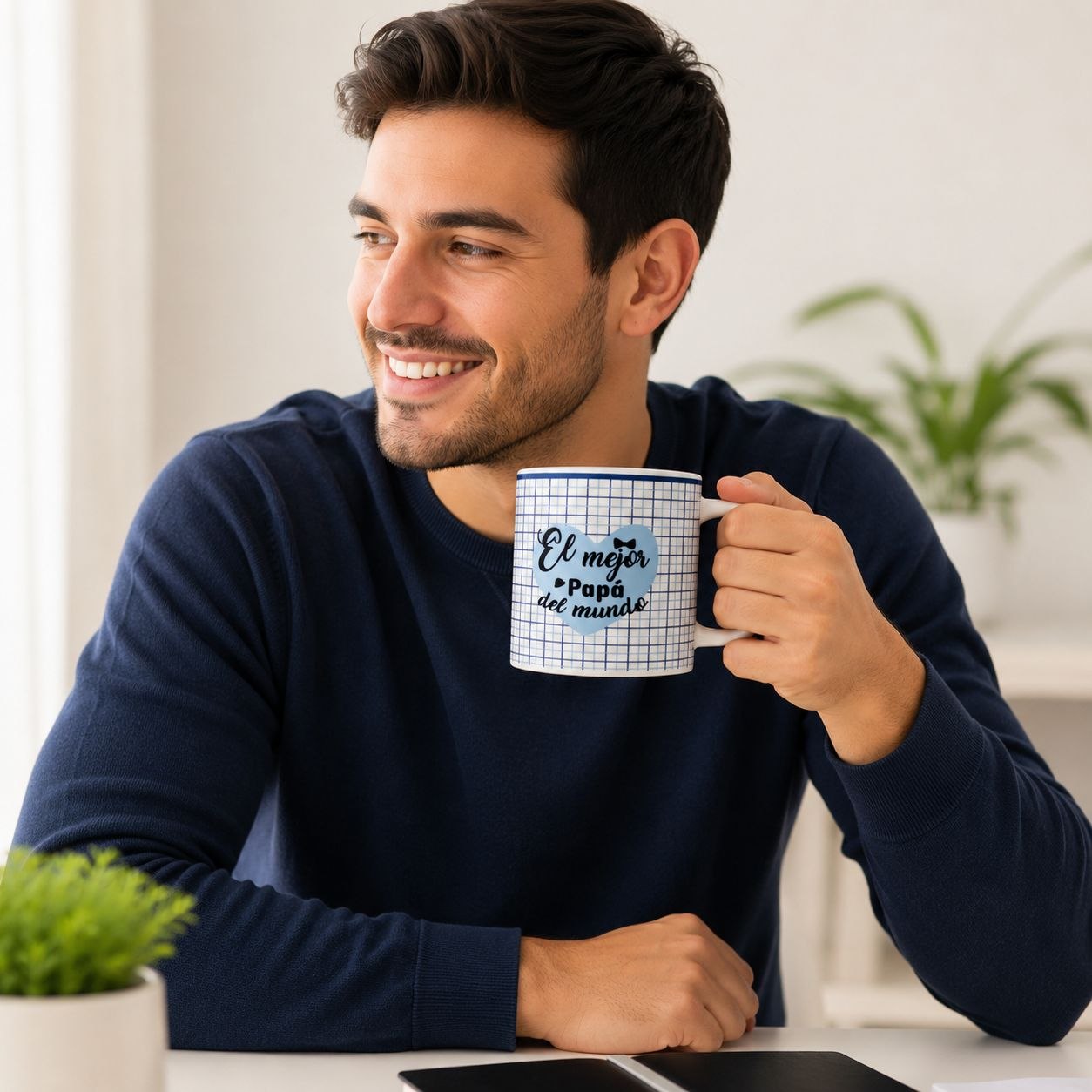 TAZA DE PORCELANA DÍA DEL ABUELO LIFEART 430ML