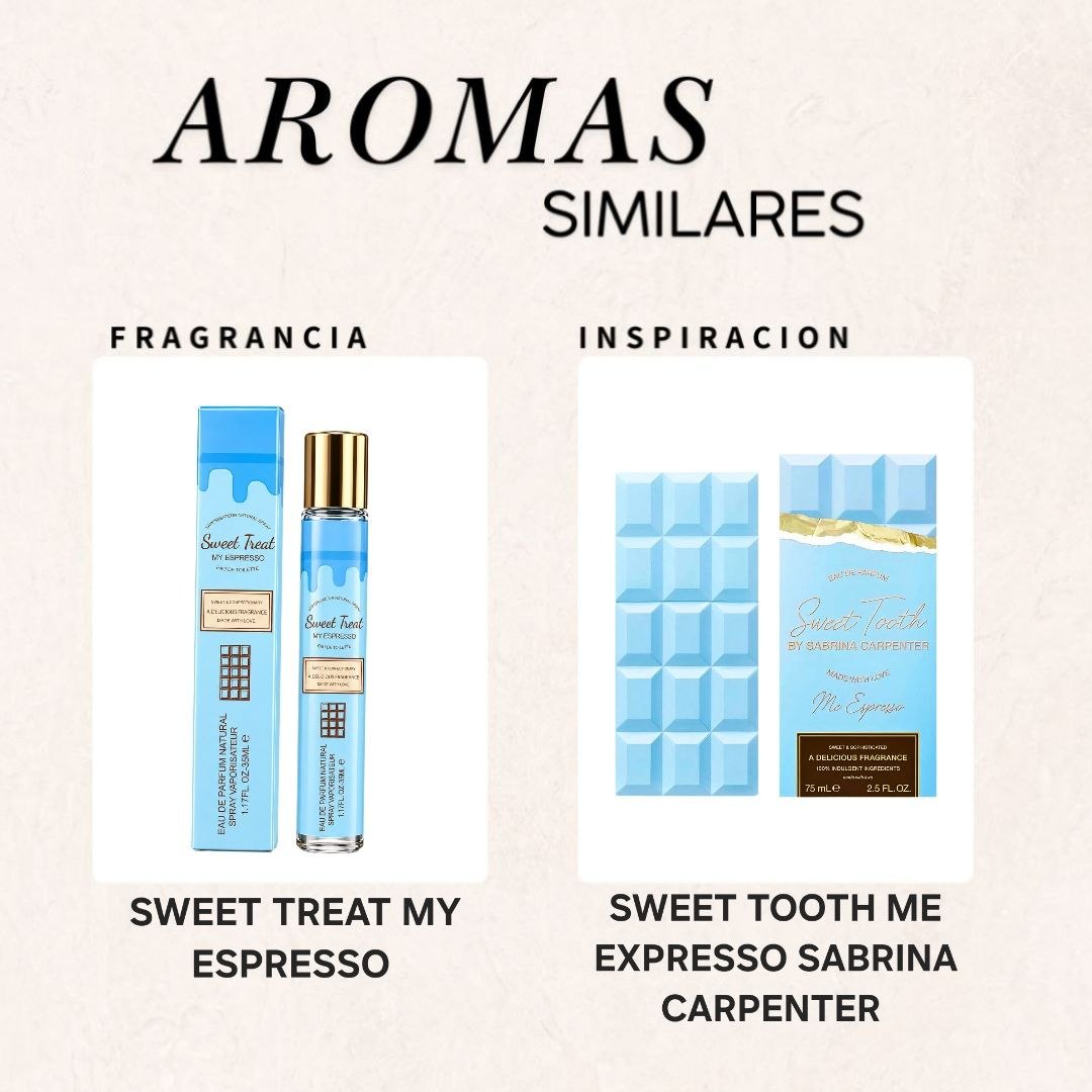 PERFUME ECONÓMICO DE TUBITO SWEET TREAT MY ESPRESSO EDP 35ML (M)