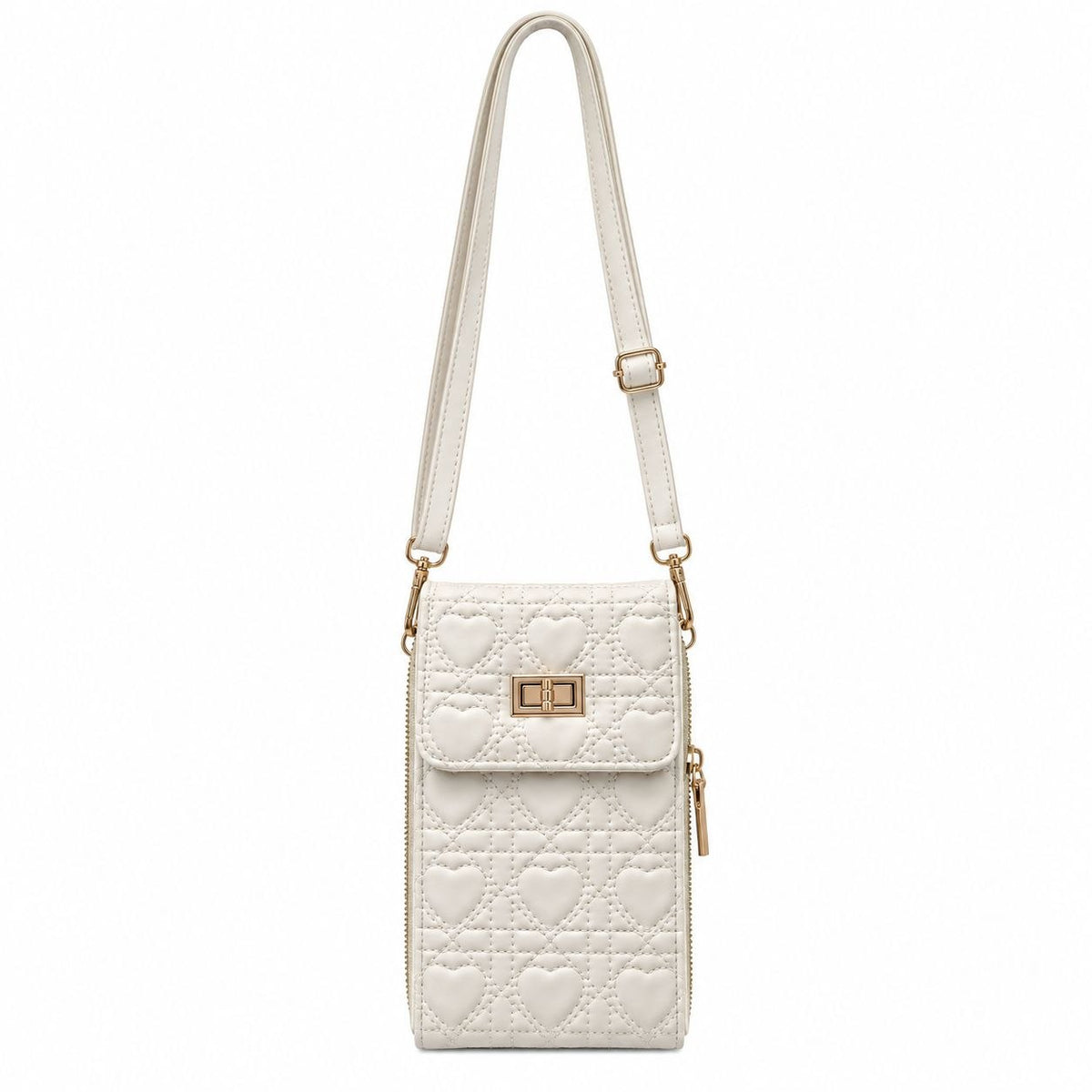 CARTERA PARA CELULAR Y ACCESORIOS CON CORREA AJUSTABLE SOFIAZUL 18X10CM