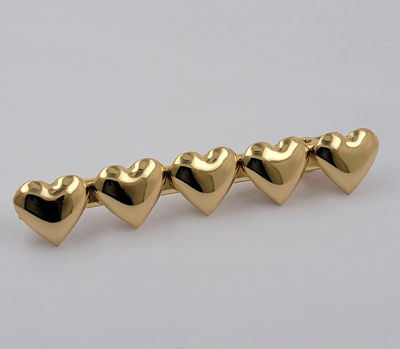 GANCHO DECORATIVA PARA EL CABELLO METALICA