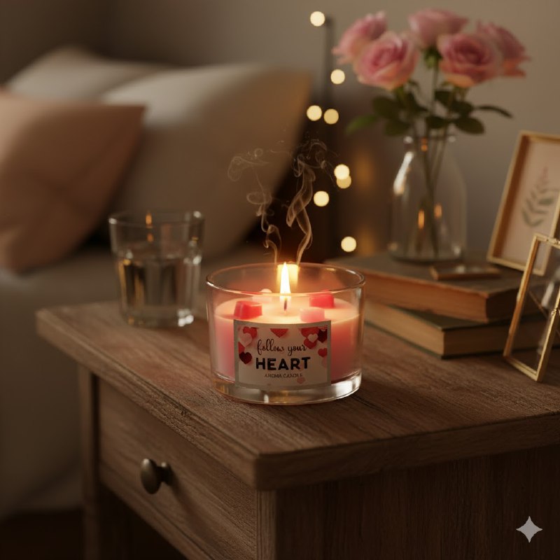 VELAS AROMATICAS RELAJANTE PARA UN AMBIENTE ROMANTICO Y ACOGEDOR LOVE YOU FOREVER