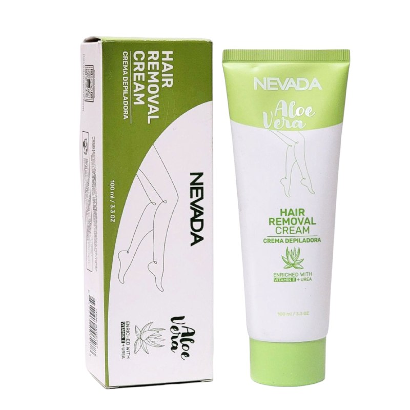 CREMA CORPORAL DEPILADORA CON EXTRACTO DE ALOE VERA 100ML