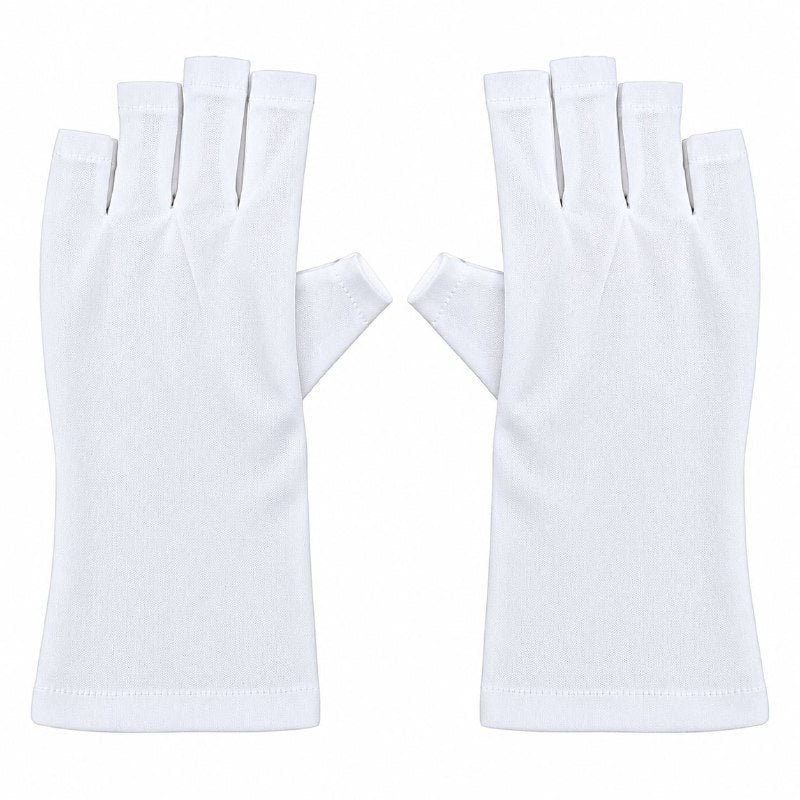 GUANTES DE PROTECCION UV UPF50 PARA MANICURA PROTEGEN DE LA RADIACION UV DE LAS LAMPARAS DE UÑAS
