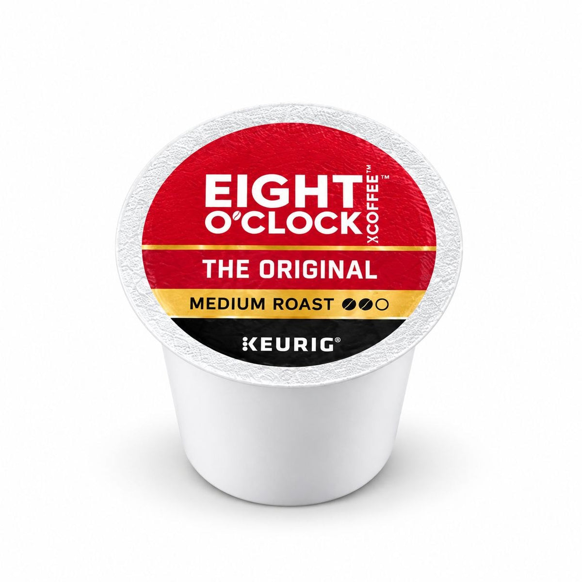 CAFÉ MOLIDO EN CÁPSULAS K-CUP EIGHT O'CLOCK 100% ARÁBICA TUESTE MEDIO KEURIG 237G