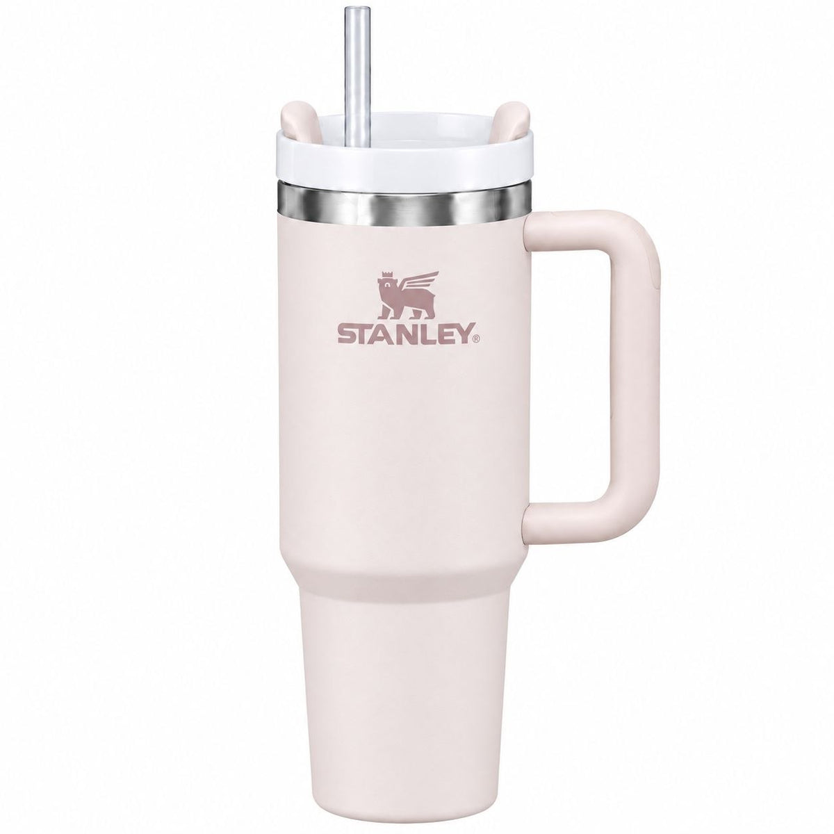 VASO TÉRMICO DE ACERO INOXIDABLE CON ASA Y PAJILLA STANLEY 1.18L