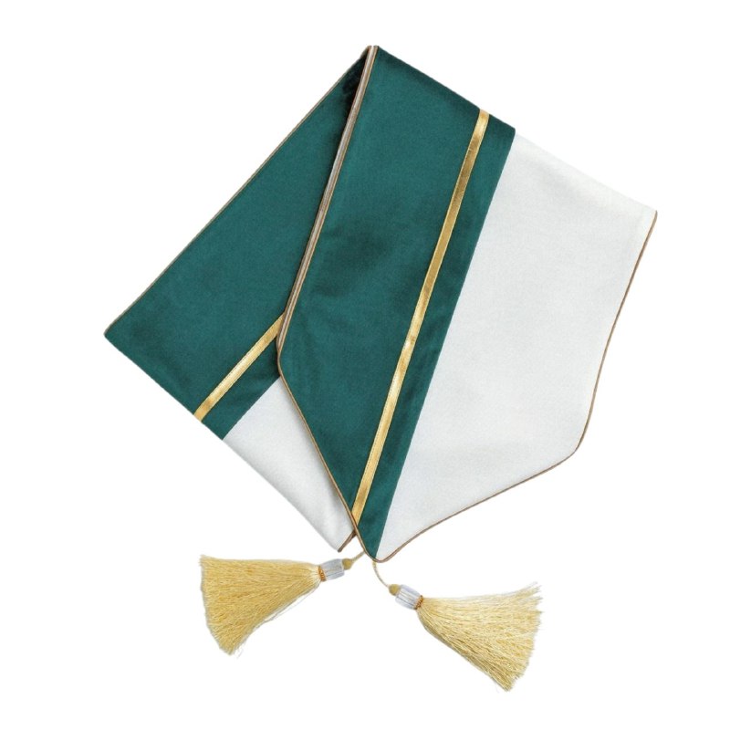 MANTEL PARA MESA ELEGANTE, CAMINO DE COMEDOR, DE LINO, DECORATICO, ESTILO RECTANGULAR 32X240CM