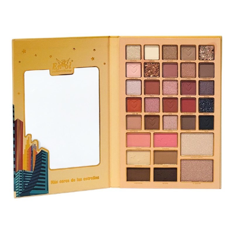 PALETA DE SOMBRAS PARA OJOS 33 COLORES COLOMBIA ENGOL COLLECTIONS 68G