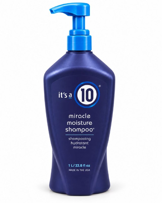 SHAMPOO HIDRATANTE Y NUTRITIVO DE USO DIARIO LIBRE DE SULFATOS IT'S A 10 1L