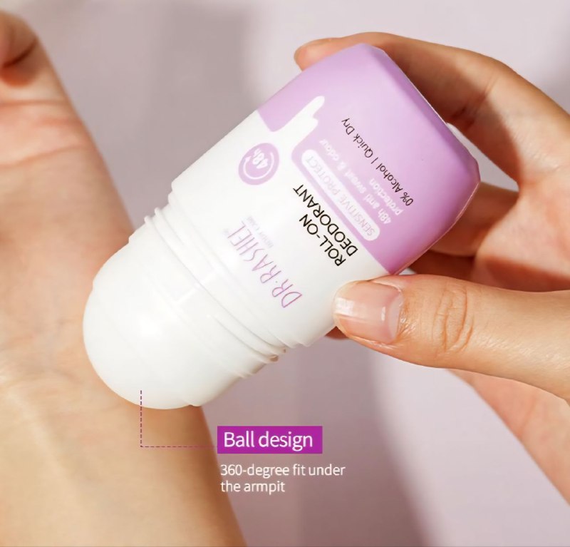 DESODORANTE ROLL-ON PARA PIEL SENSIBLE CON FORMULA HIPOALERGENICA DR RASHEL 50ML