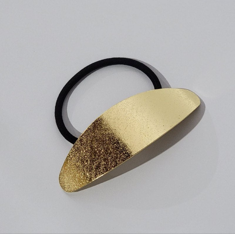 COLA DECORATIVA METALICA PARA EL CABELLO COLOR DORADO VARIOS ESTILOS PONY CUFFS