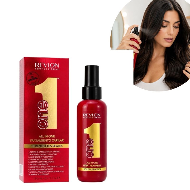 TRATAMIENTO CAPILAR TODO EN UNO EN SPRAY SIN ENJUAGUE REVLON 150ML