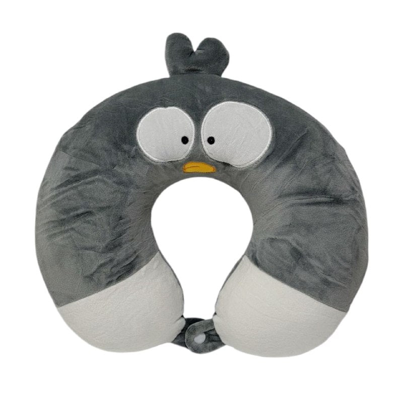 COLLARIN FOAM ALMOHADA PARA CUELLO EN FORMA DE U DE ESPUMA VISCOELASTICA CON FUNDA DE FELPA EXTRAIBLE Y LAVABLE, Y CIERRE DE CUELLO, PARA VIAJES O DORMIR 12 DISEÑOS 10X30X28CM