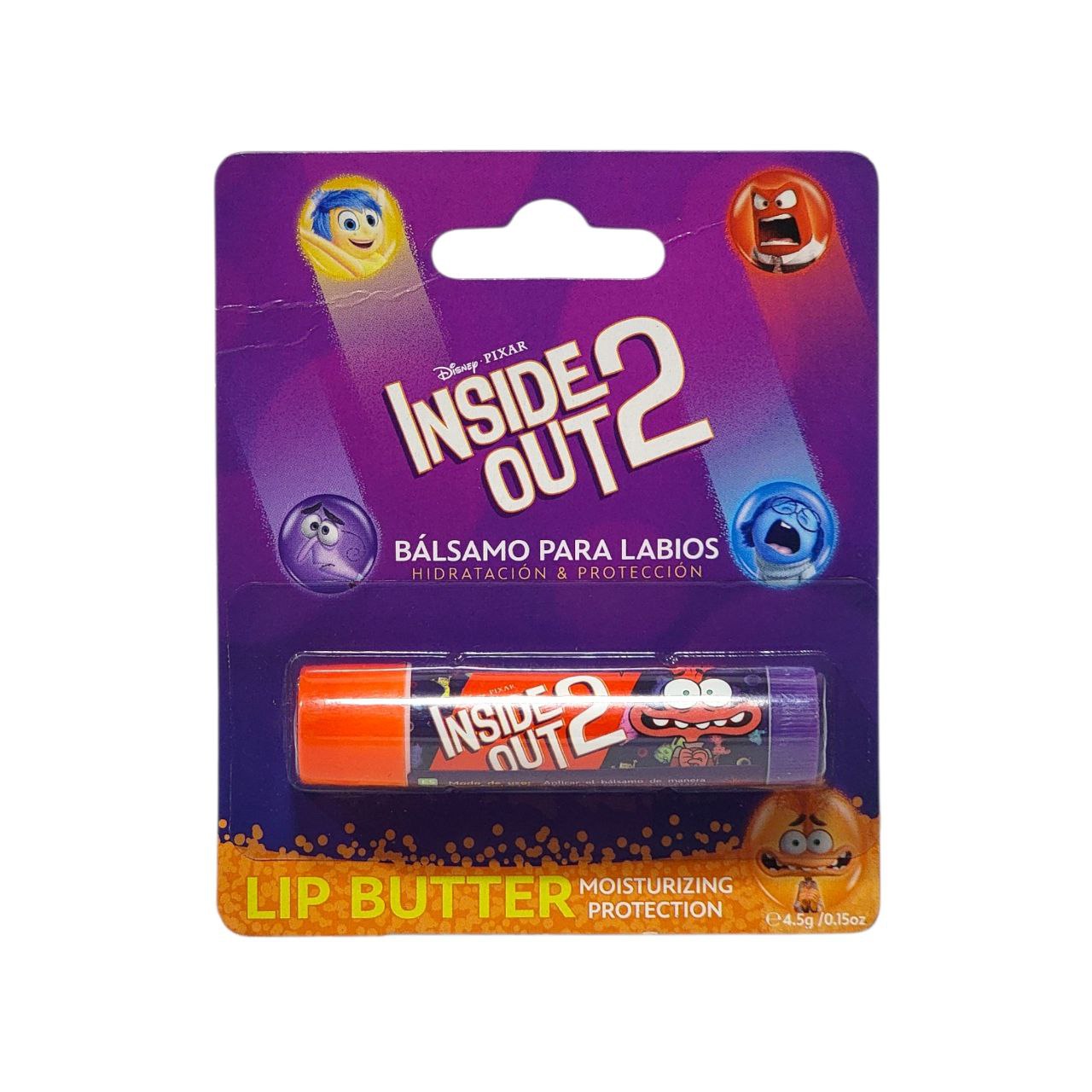 BALSAMO LABIAL HIDRATANTE DE INTENSAMENTE 2 DISNEY PIXAR 4.5G