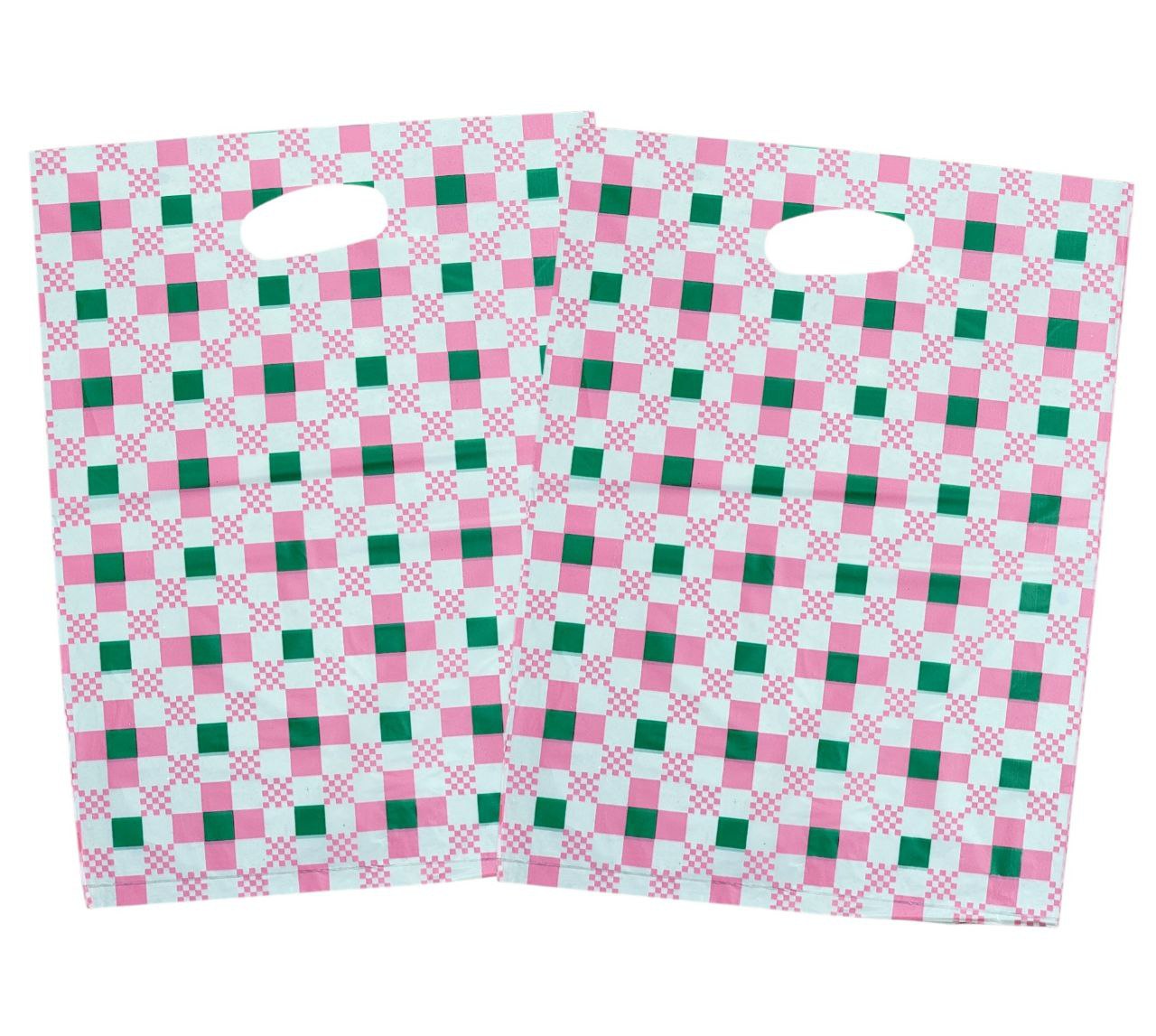 BOLSA DE REGALO PLASTICA EXTRA GRANDE 35X45CM, PAQUETE 100UND