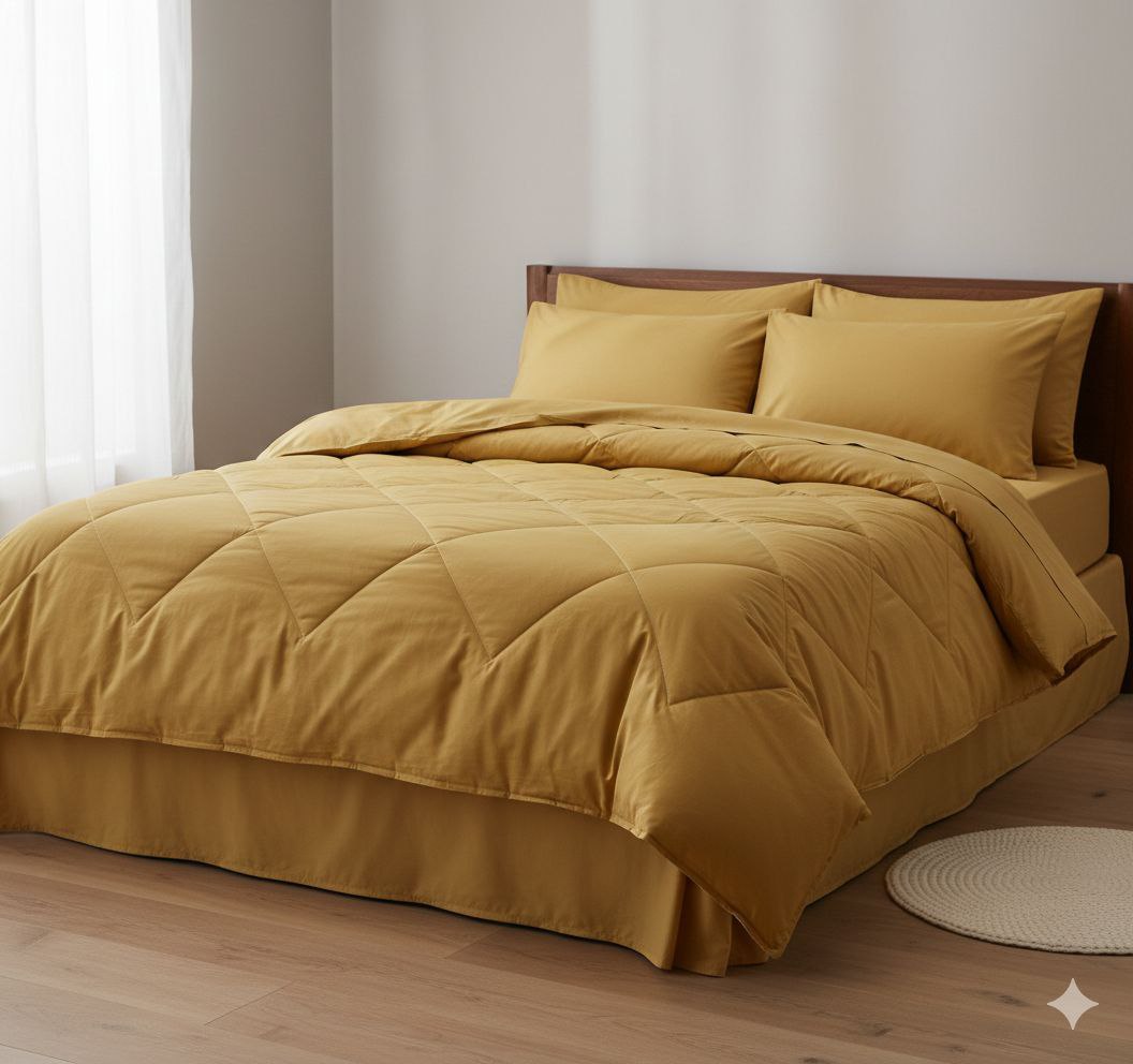JUEGO DE SABANAS CON EDREDÓN BARBARA HOMES 5PCS