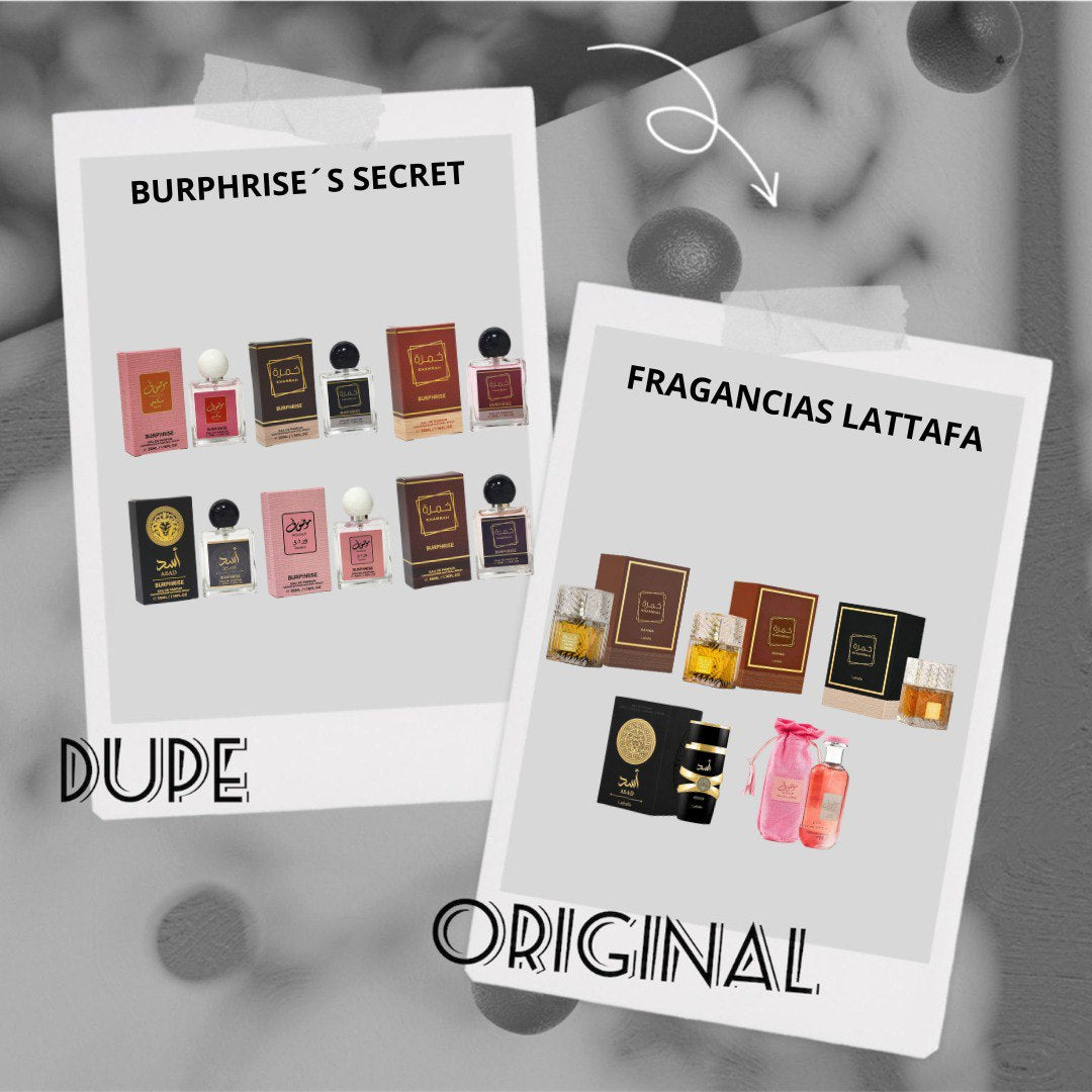 BURPHRISE´S SECRET MINI PERFUMES VARIADOS EDP 35ML (AROMAS SIMILARES A LATTAFA)