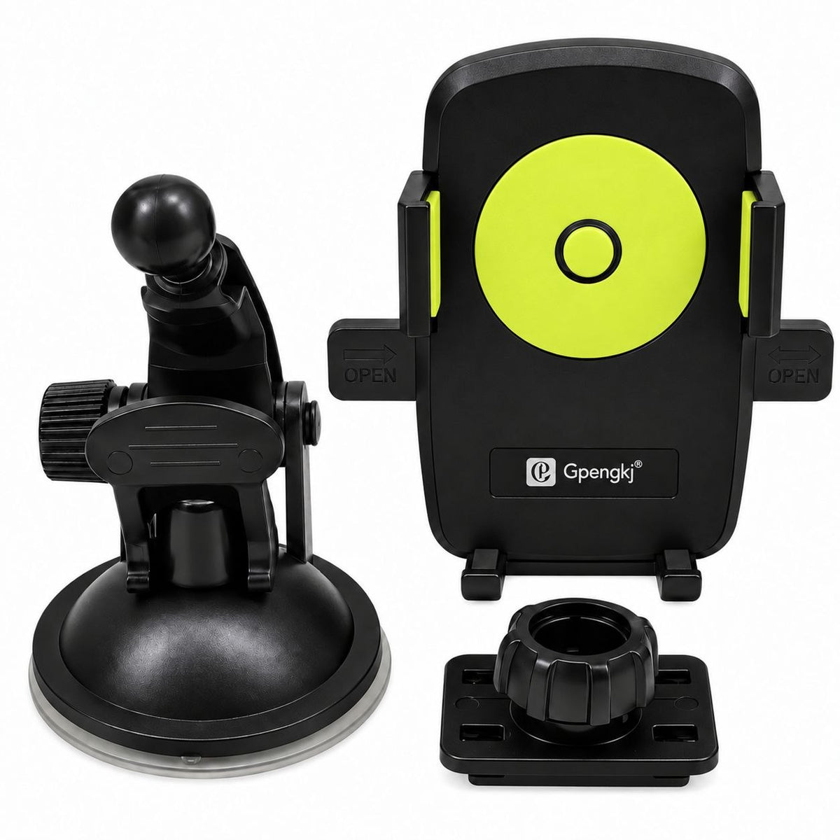 SOPORTE DE SUCCIÓN PARA CELULAR EN AUTO CON ROTACIÓN 360 GPENGKJ 11.5CM