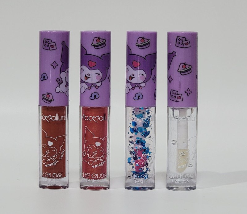 BRILLO DE LABIOS DE MODA MAGICO, LABIOS RECORDETES, LARGA DURACION, 6 TONOS EN CAJITAS MOC ALLURE