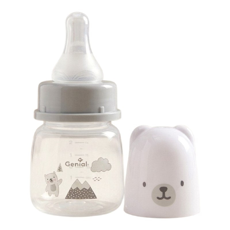 BIBERON COMPACTO DE FLUJO CONTROLADO PARA BEBES GENIAL 60ML