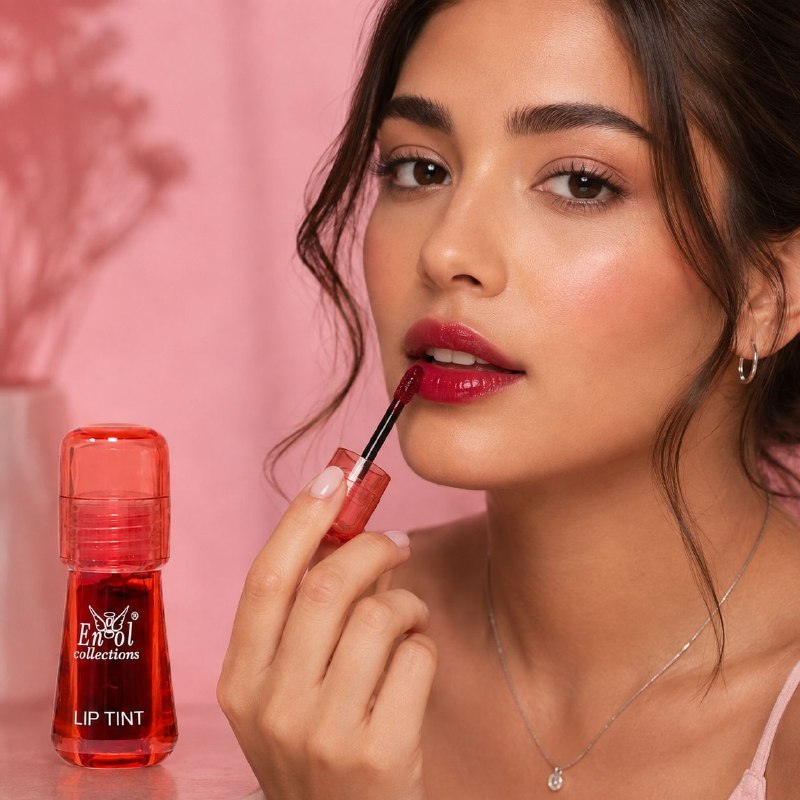 TINTA LIQUIDA PARA LABIOS Y MEJILLAS DE ALTA FIJACION Y ACABADO NATURAL ENGOL COLLECTIONS 4.5ML