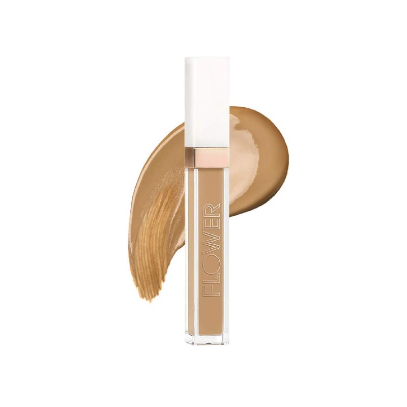 CORRECTOR DE MAQUILLAJE DE COBERTURA TOTAL, FORMULA LIGERA INSTANTANEA PARA IMPERFECCIONES Y LINEAS DE EXPRESION, TONO DEEP D2-3 FLOWER 6ML