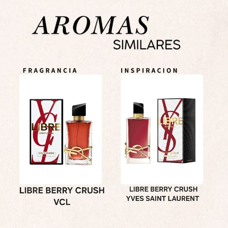 VCL LIBRE BERRY CRUSH EDP 100ML (M) (AROMA SIMILAR YVES SAINT LAURENT LIBRE BERRY CRUSH)