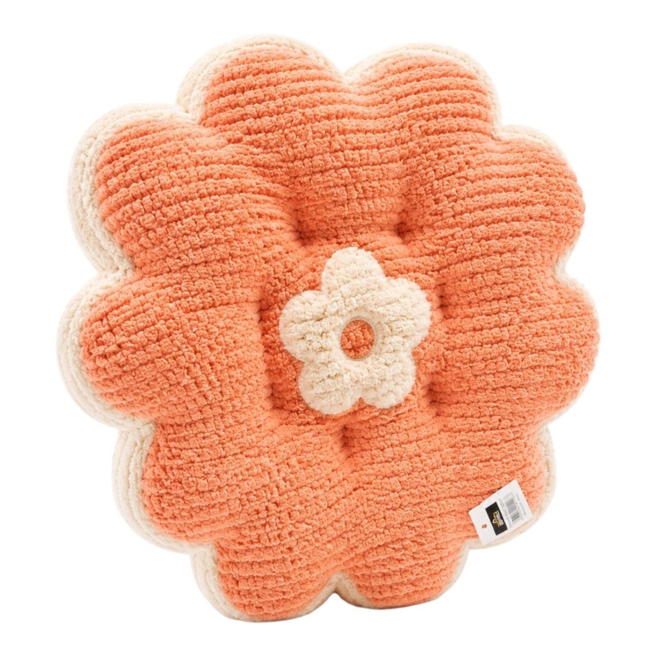 COJÍN EN FORMA DE FLOR PREMIUM ASIENTO DE PANA SUAVE Y DISEÑO ERGONÓMICO BICOLOR 42x46.3 CM