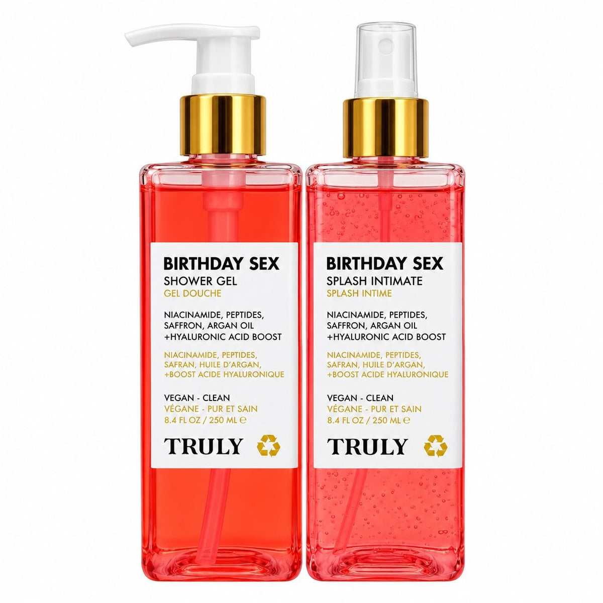 SET TRULY BIRTHDAY SEX SHOWER GEL 250ML SPLASH INTIMATE 250ML (M)