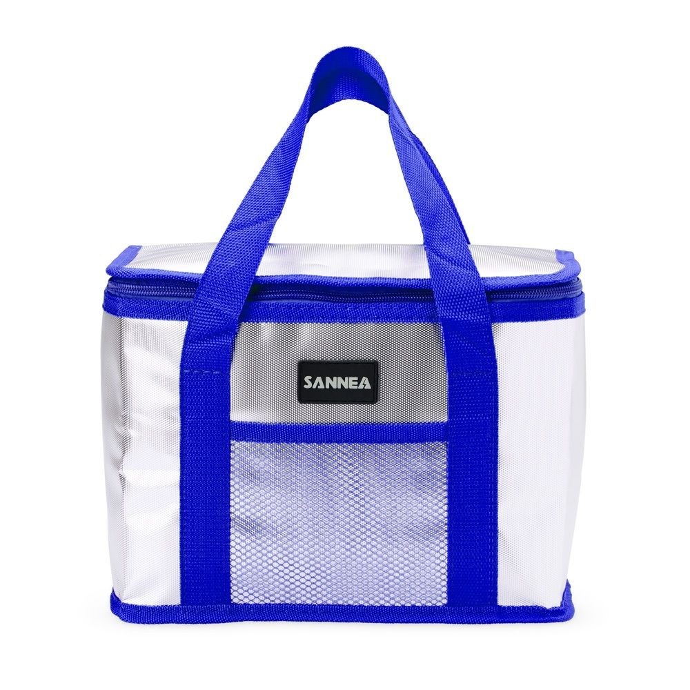 LONCHERA TERMICA PLEGABLE CON ASAS PARA UN TRANSPORTE CÓMODO 36X22X33CM